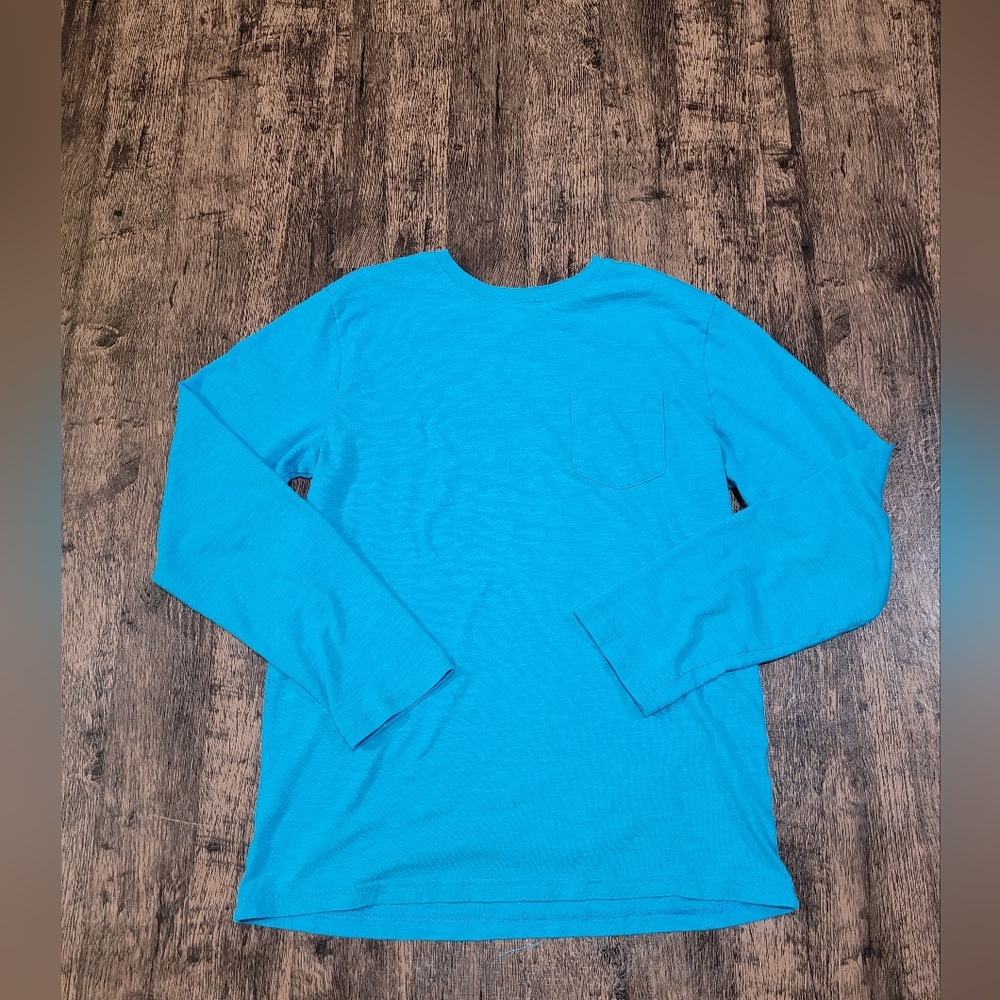 Wonder Nation Boy's Long-Sleeve One Pocket (Size 18) Shirt
